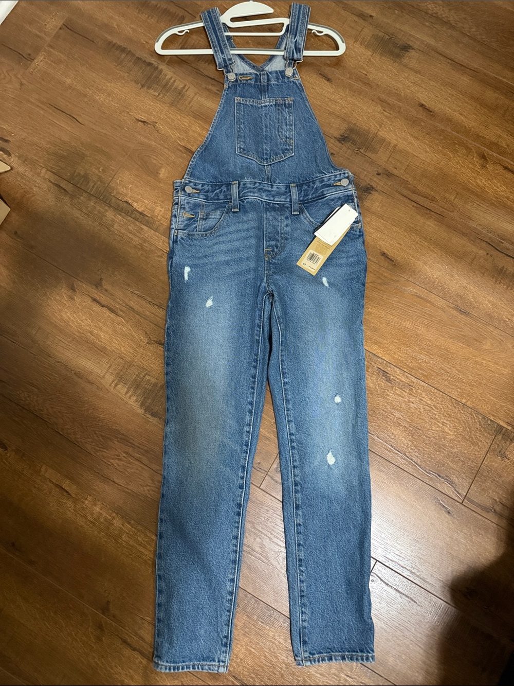 Levi's Classic Blue Denim Overalls
